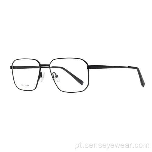 Eyewear óptico de óculos óptico de titânio unisex superior